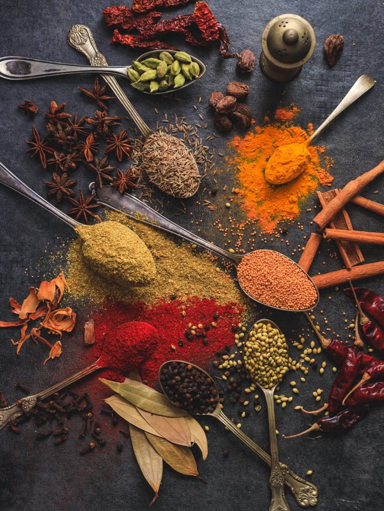 Commonly used spices and condiments