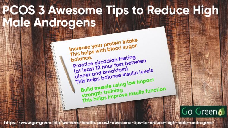 PCOS 3 Awesome Tips to Reduce High Male Androgens