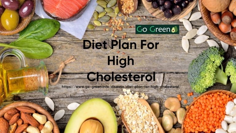 Diet Plan For High Cholesterol