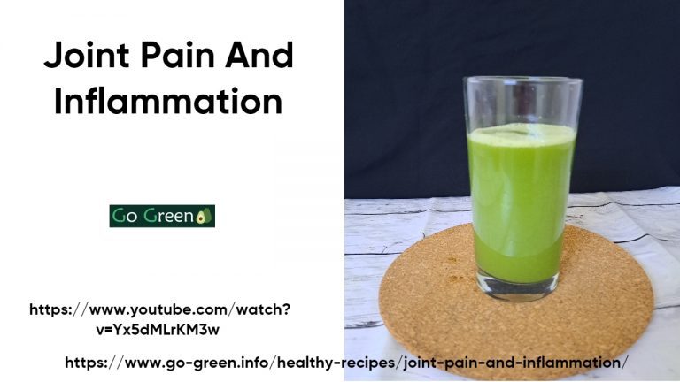 Joint Pain and inflammation