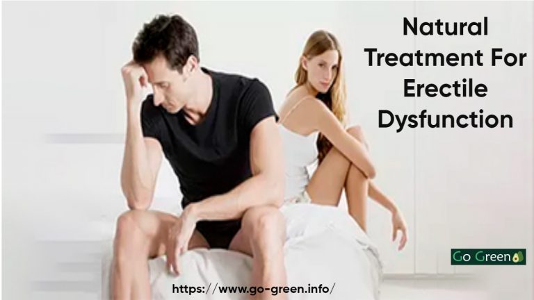 Natural Treatment For Erectile Dysfunction