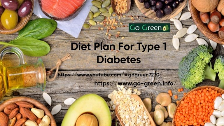 Diet Plan For Type 1 Diabetes
