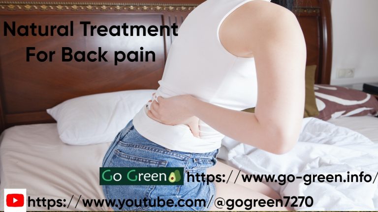 Natural Treatment For Back Pain