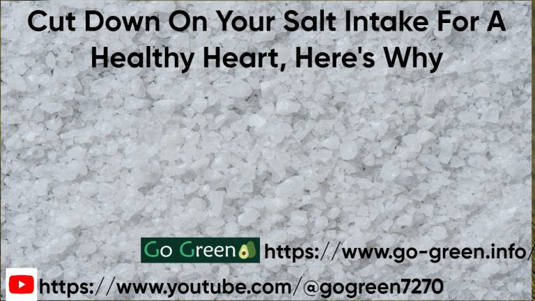 Cut Down On Your Salt Intake For A Healthy Heart, Here’s Why