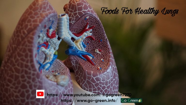 Foods For Healthy Lungs