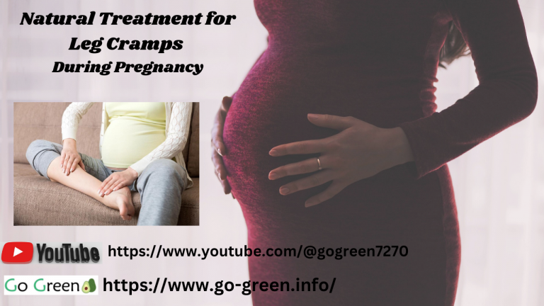 Natural Treatment For Leg cramps During Pregnancy