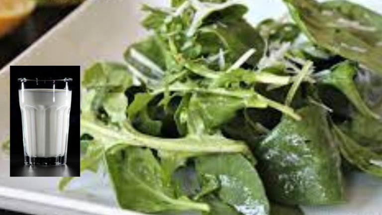 Can I Blend Spinach/Arugula with Milk, or Will This Have a Negative Effect?