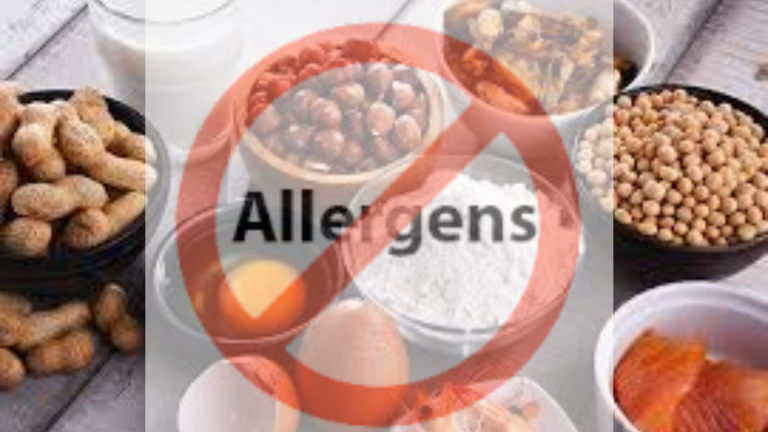 What are the Known Allergens and a Food Example For Each?
