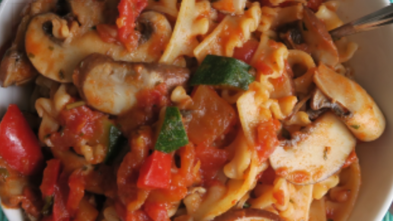 Vegetable Pasta Marinara