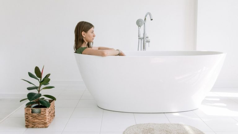 Relaxing Bathing