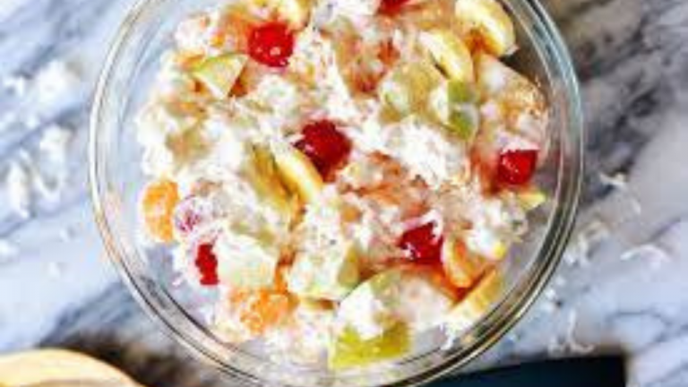 Creamy Fruit Delight Bowl