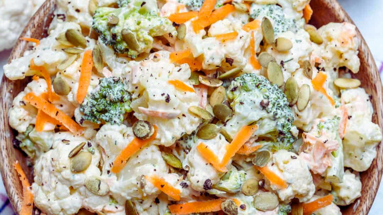Nutty Cauliflower Crunch Salad