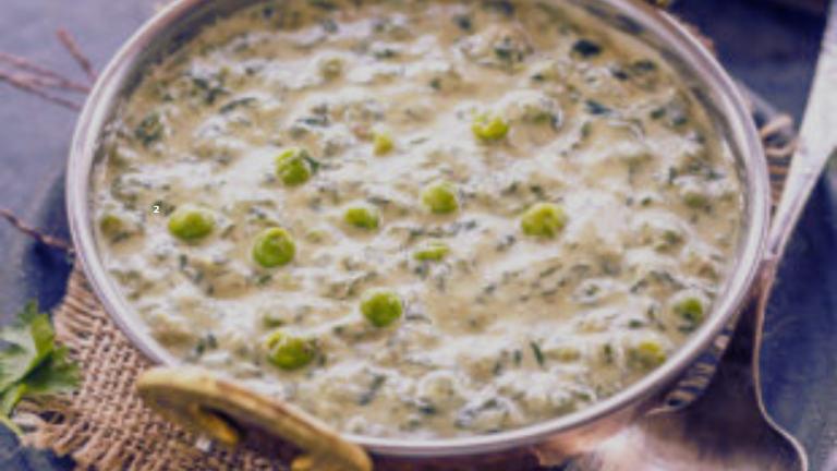 Fragrant Coconut, Potato, and Peas Delight Curry