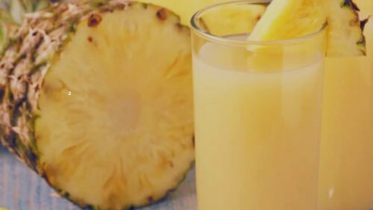 Tropical Pineapple Coconut Smoothie