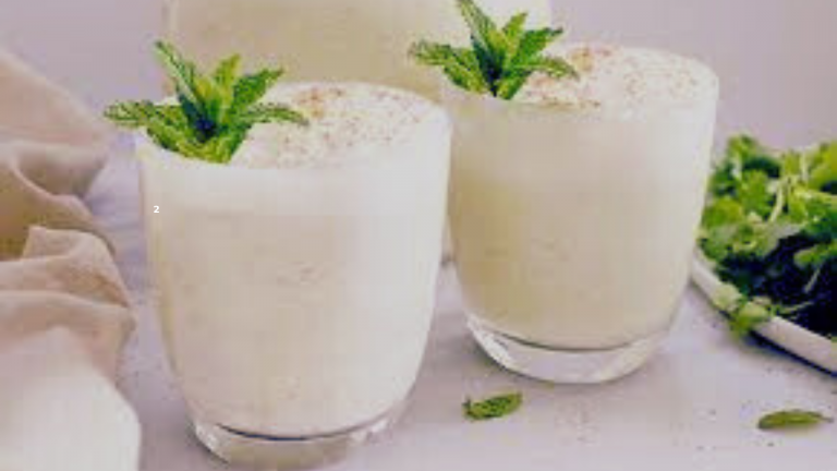 Refreshing Mint Coconut Cooler