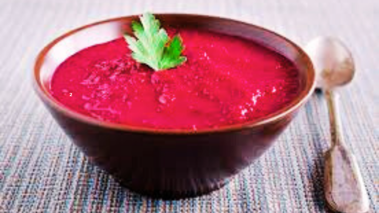 Vibrant Beetroot Carrot Spice Soup