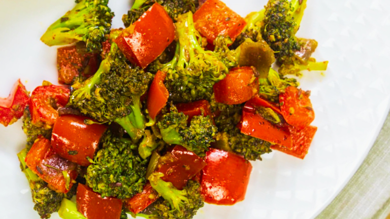 Fragrant Broccoli and Red Pepper Stir-Fry