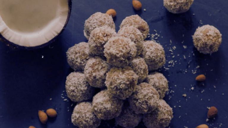 Coconut Almond Bliss Ladoos
