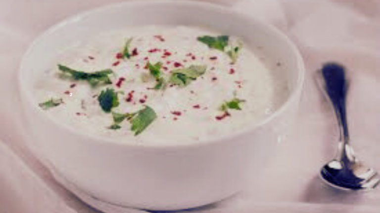 Cool Coconut Cucumber Raita