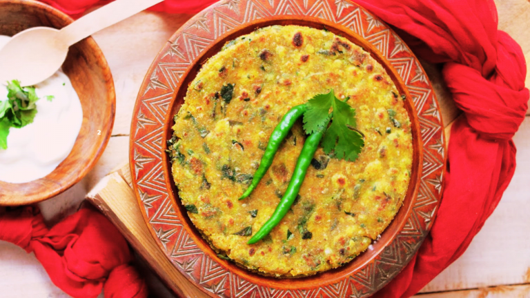 Nutritious Methi Jowar Roti