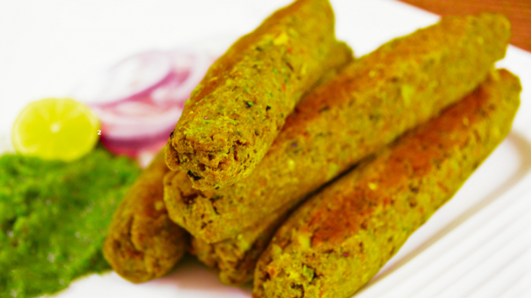 Vegetable Besan Kebabs