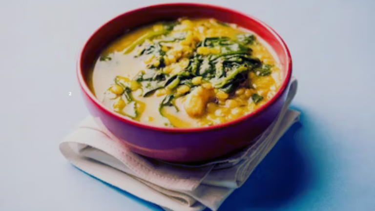 Fragrant Spinach and Lentil Curry