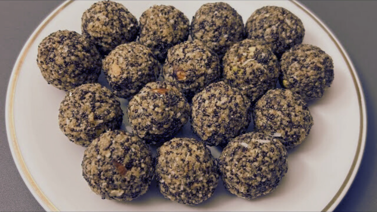 Chia-Coconut Bliss Ladoos