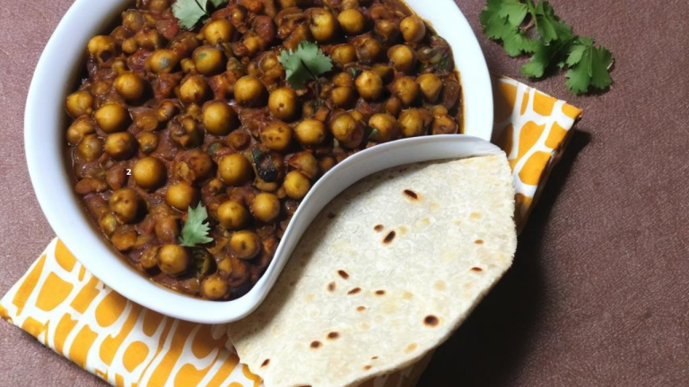 Spicy Kala Chana Masala