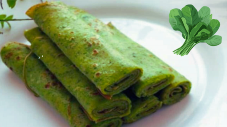 Spinach Besan Cheela