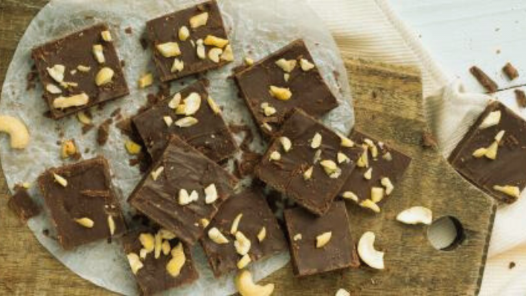 Nutty Cacao Almond Barfi
