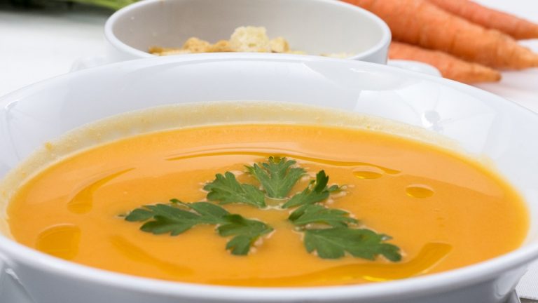 Herb-Infused Carrot Bliss Soup