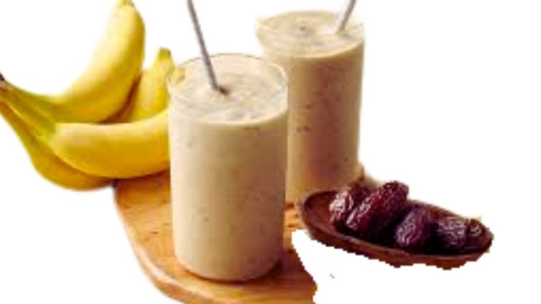 Blissful Banana Date Shake