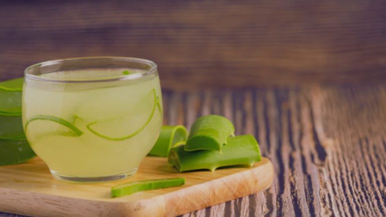 Refreshing Aloe Vera Lemon Juice