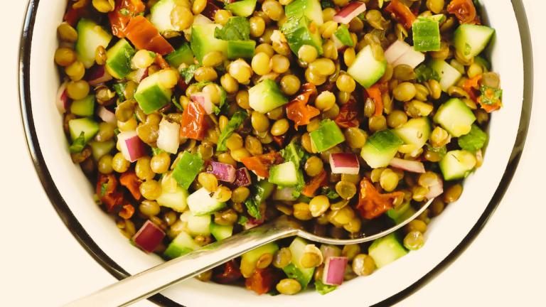 Garden Fresh Lentil Salad