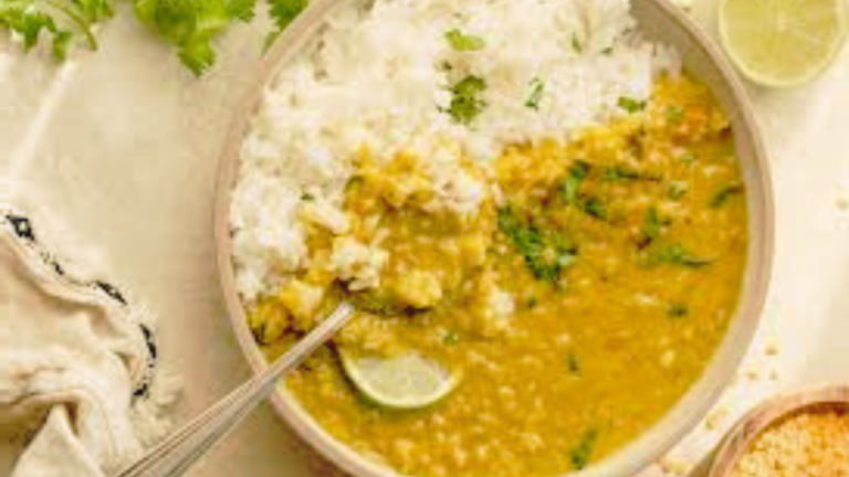 Creamy Coconut Lentil Curry with Spinach