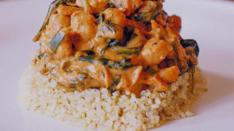 Golden Chickpea and Vegetable Curry with Quinoa