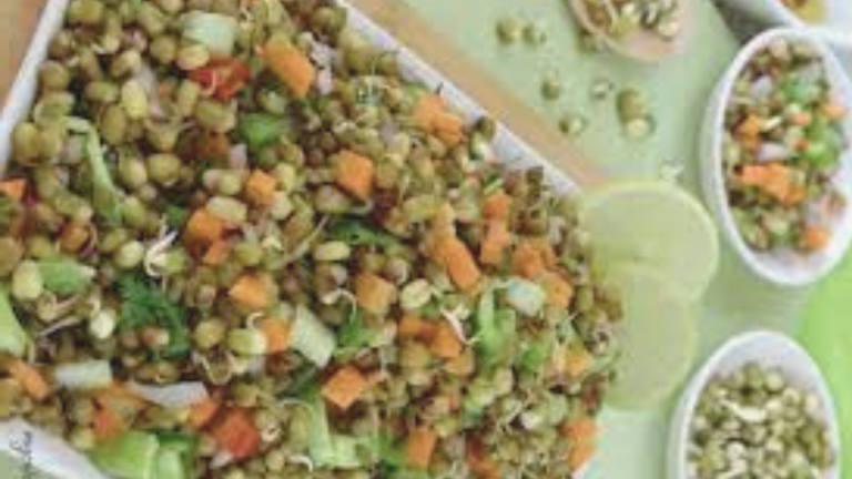 Veggie Fusion Delight: Sprout and Oats Masala Mix