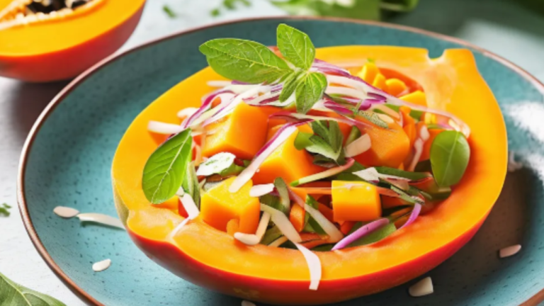 Refreshing Thai-Style Papaya & Mango Salad