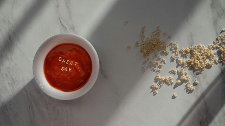 Nutty Saffron Veggie Soup