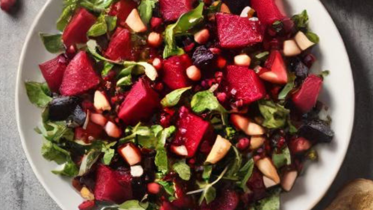 Vibrant Beetroot Pomegranate Salad