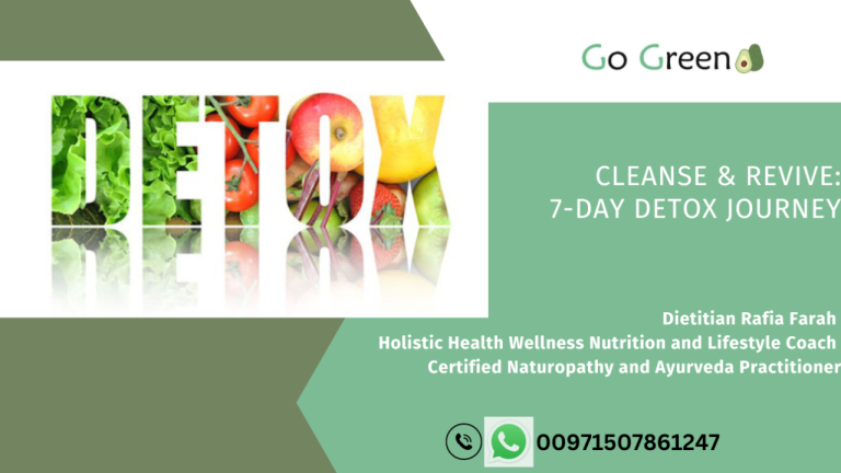 Cleanse & Revive: 7-Day Detox Journey