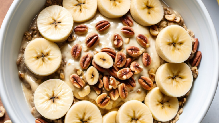 Quick Nutty Banana Delight