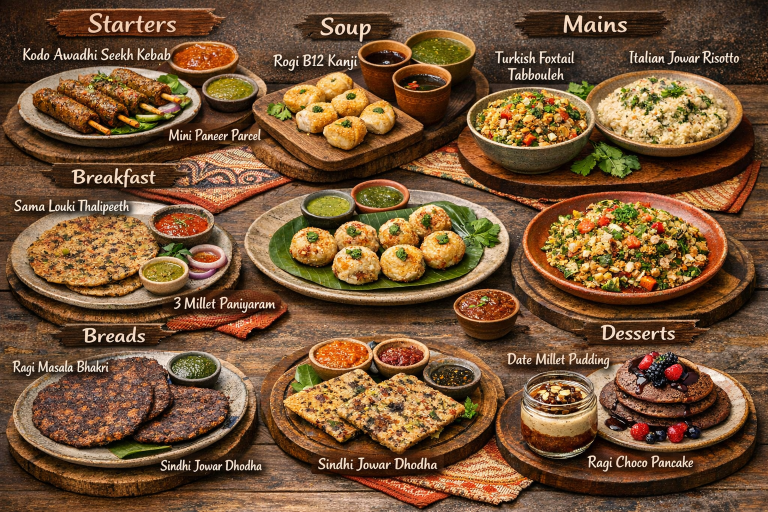 Heal with Millets – 25+ Plant-Based Recipes for Every Meal